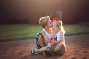 4th of July Hair Bows for Girls