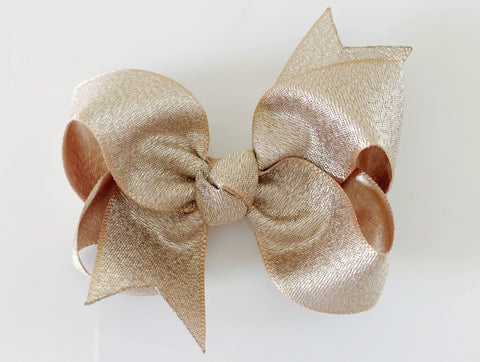 Metallic Hair Bows