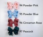 Choose Your Colors / 3 inch Girl's Hair Bows Bundle Pack