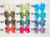 Choose Your Colors / 3 inch Girl's Hair Bows Bundle Pack