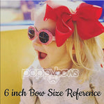 Lemon 6 inch Hair Bow