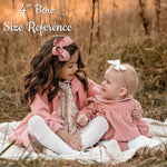 Americana Gingham 4 Inch Girls Hair Bow
