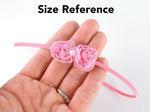 Baby Headband | Bright Pink Rosette