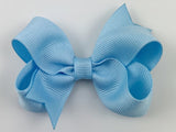 baby blue baby girl 3 inch hair bow