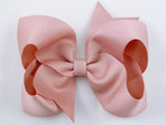ballet soft light pink girls hair bow