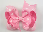 valentines day hair bow