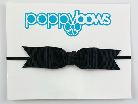 black baby bow headband
