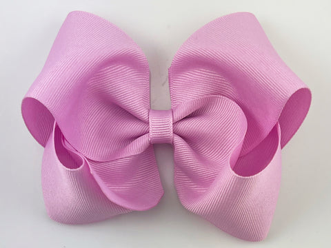 wild orchid pink girls hair bow 4.5 to 5 inch