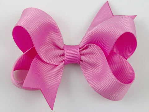pink baby girl 3 inch hair bow