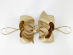 Khaki 4 inch Baby Girl Bow Headband