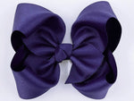 Dark Purple 5 inch Hair Bow