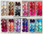 Choose Your Colors | 5 inch Hair Bow Bundle