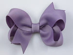 dusty purple 3 inch baby girl hair bows