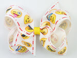 emoji hair bow