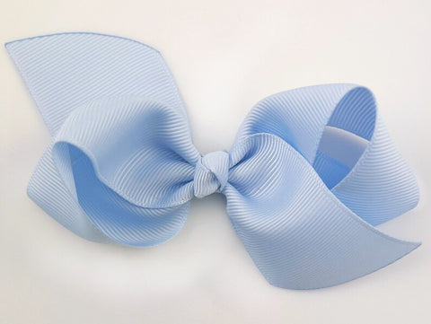 Light Periwinkle Purple Loopy Hair Bow