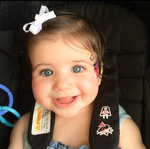 White Mini Hair Bow