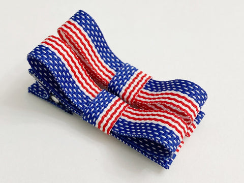 American flag 4th of July hair bow clips for girls