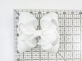 Lucite 5 inch Hair Bow
