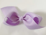 light purple hair bow for baby girl