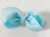 baby blue hair bow