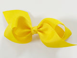 yellow hair bow