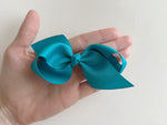 Light Periwinkle Purple Loopy Hair Bow