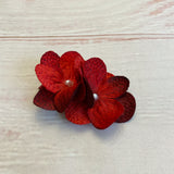 Silk Flower Hair Clips / Choose Your Color
