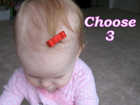 cute baby hair clips that hold just a bit of hair