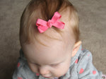 Aqua Blue Mini Hair Bow