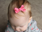 Mauve Mini Hair Bow