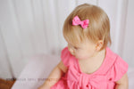 pink hair bow