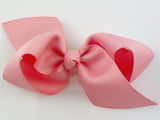 pink hair bows