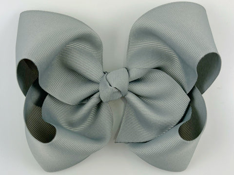 gray hair bow