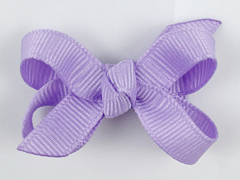 light lavender purple baby hair bow