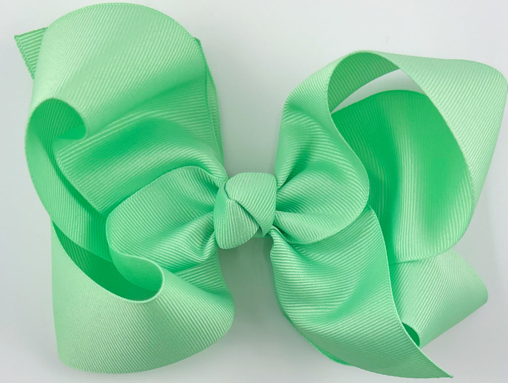 Satin Bows, Silk Bow, Red Satin Bow, Pink Bow, Mint Color Bow, Black Bow, Bow  Hair Clamp, Hair Clip, Big Red Bow for Hair 