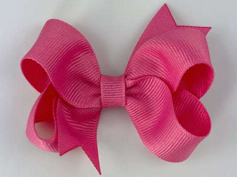 pink baby girl 3 inch hair bow