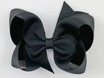 black hair bow for girls