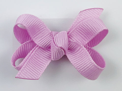 light pink baby hair bow