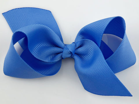 periwinkle hair bow for girls