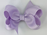 light purple baby girl 3 inch hair bow