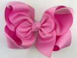 bubblegum pink hair bow