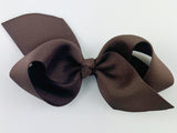brown hair bows for girls