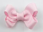 small light baby pink hair bow