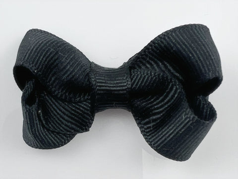 small black hair bow