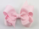 light pink baby girl 3 inch hair bow