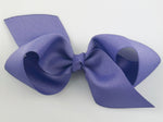 purple hair bows for girls