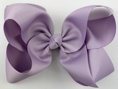 purple hair bow for girls