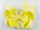 light yellow hair bow