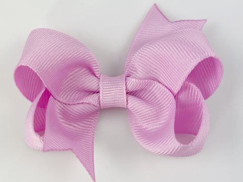pink 3 inch baby girl hair bows
