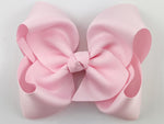 light pink hair bow